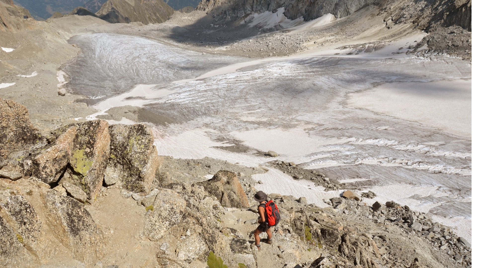 Walker's Haute Route Glacier